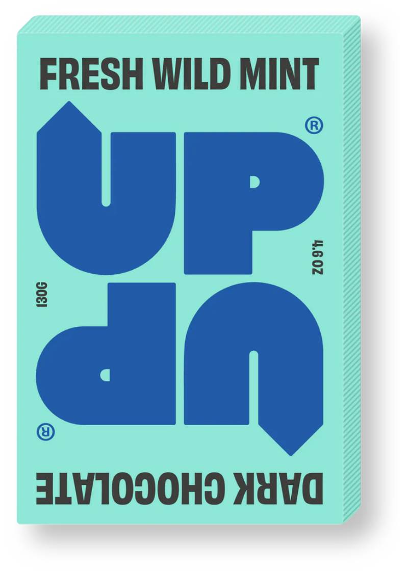 UP-UP Chocolate Dark Chocolate + Fresh Wild Mint
