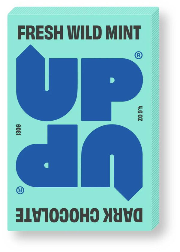 UP-UP Chocolate Dark Chocolate + Fresh Wild Mint