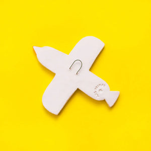 Keramik-Vogel Yellow