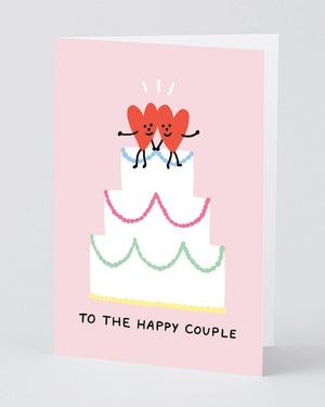 To The Happy Couple Klappkarte