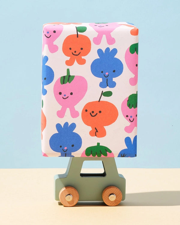 Birthday Fruits Geschenkpapier