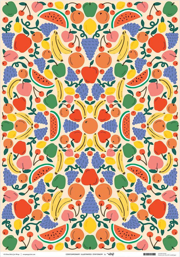 Fruit Cocktail Geschenkpapier