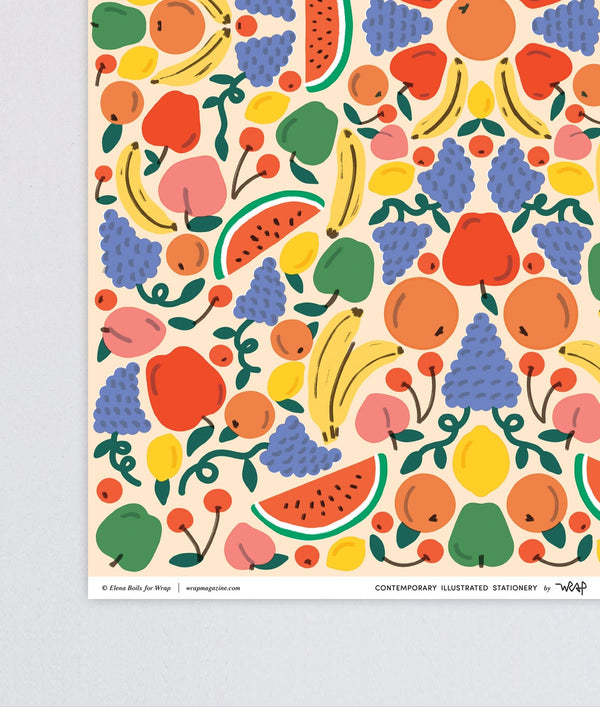 Fruit Cocktail Geschenkpapier