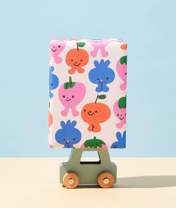 Birthday Fruits Geschenkpapier