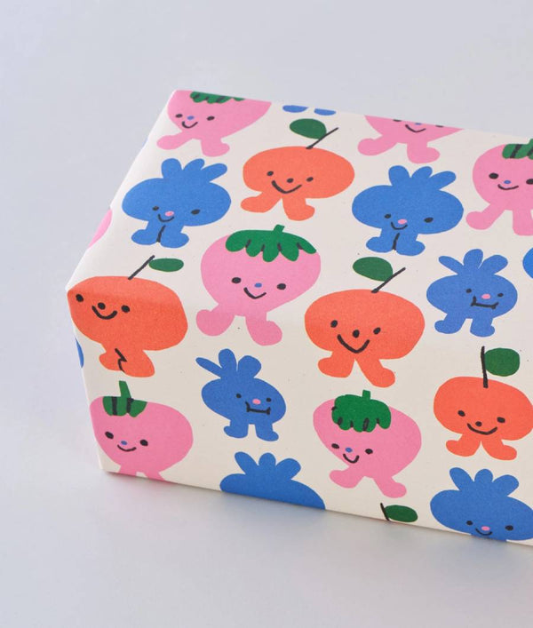 Birthday Fruits Geschenkpapier