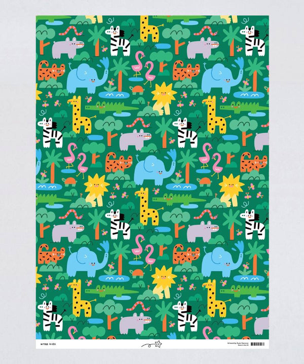 Jungle Geschenkpapier