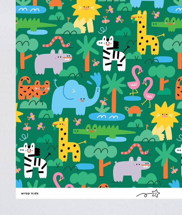 Jungle Geschenkpapier