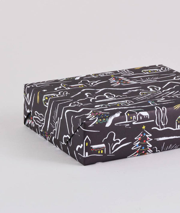 Winter Landscape Geschenkpapier