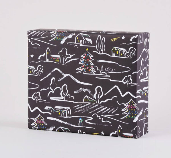Winter Landscape Geschenkpapier