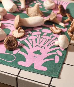 Mushrooms Geschirrtuch