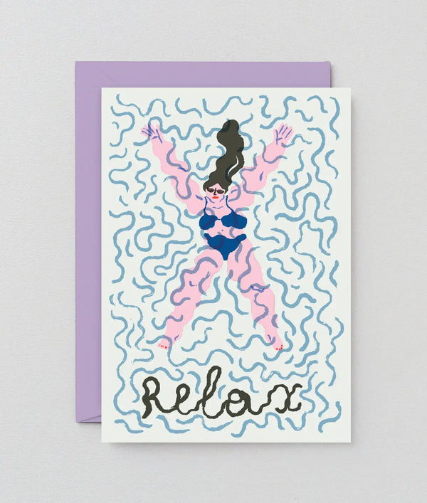 Wrap Relax Klappkarte