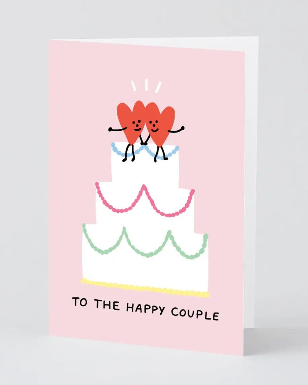 To The Happy Couple Klappkarte