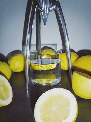Yahya Studio - When Life Gives You Lemons Glas 350 ml
