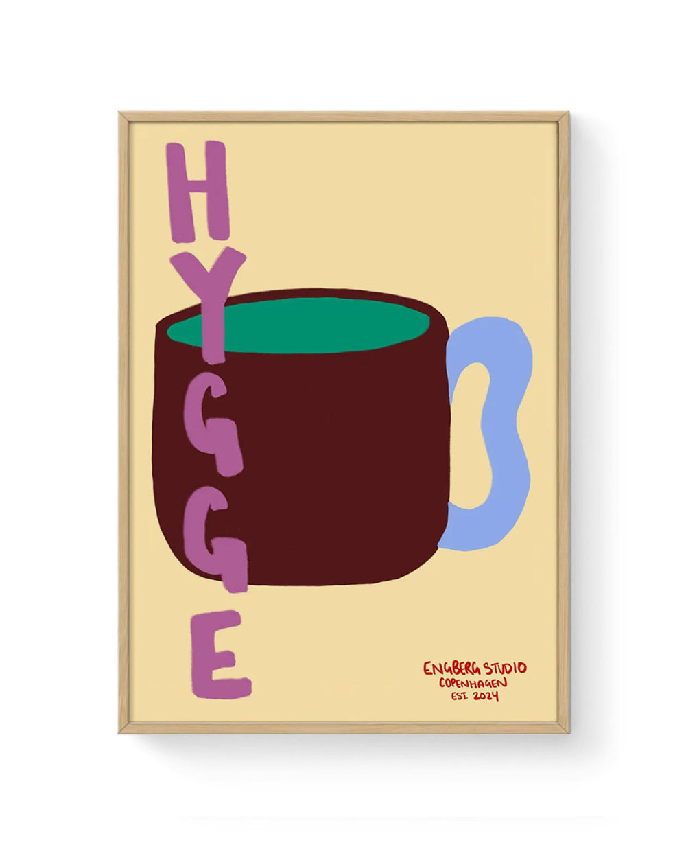 Hygge Coffee Cup Poster (Din A3)