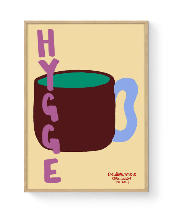 Hygge Coffee Cup Poster (50x70 cm)