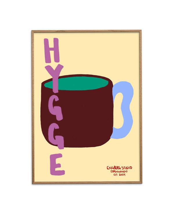 Hygge Coffee Cup Poster (Din A3)