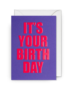 Lagom Design - Postco It's Your Birthday Klappkarte