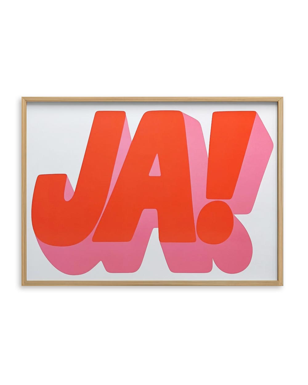 JA! Poster (50x70cm)