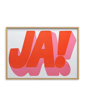 JA! Poster (50x70cm)