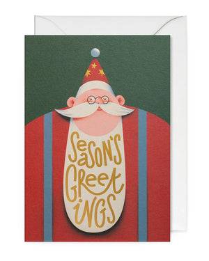 Jolly Season Greetings Klappkarte