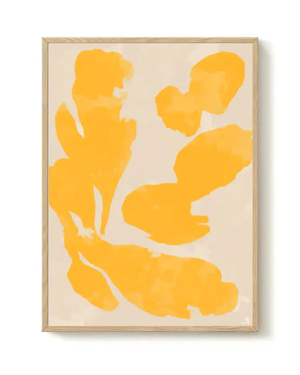 Just Yellow Poster (50x70cm)