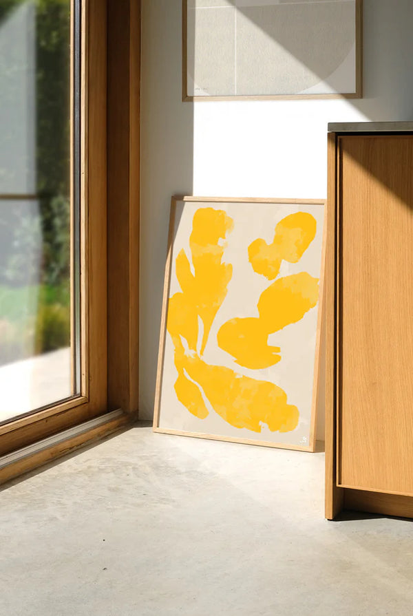 Just Yellow Poster (50x70cm)