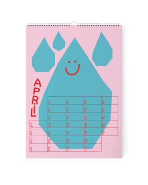 HAPPY NATURE Wandkalender 2027 (DINA5)