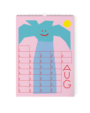 HAPPY NATURE Wandkalender 2027 (DINA5)