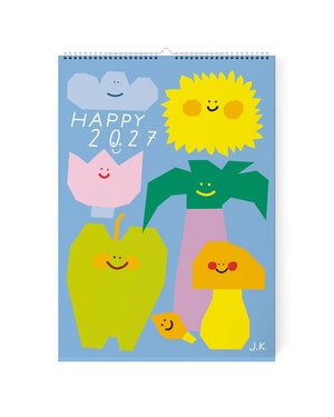 HAPPY NATURE Wandkalender 2027 (DINA5)