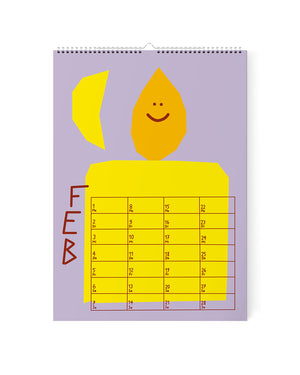 HAPPY NATURE Wandkalender 2027 (DINA5)