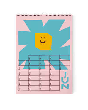 HAPPY NATURE Wandkalender 2027 (DINA5)