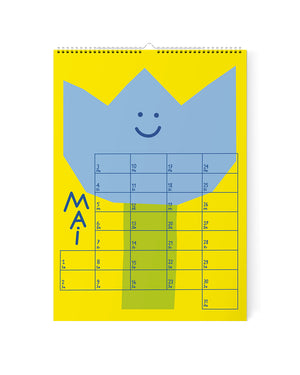 HAPPY NATURE Wandkalender 2027 (DINA5)