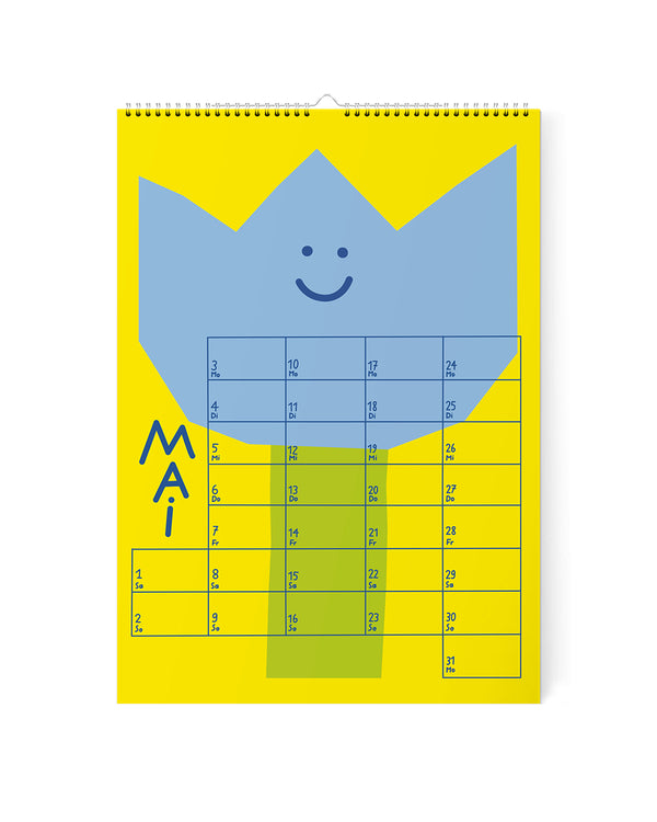 HAPPY NATURE Wandkalender 2027 (DINA5)