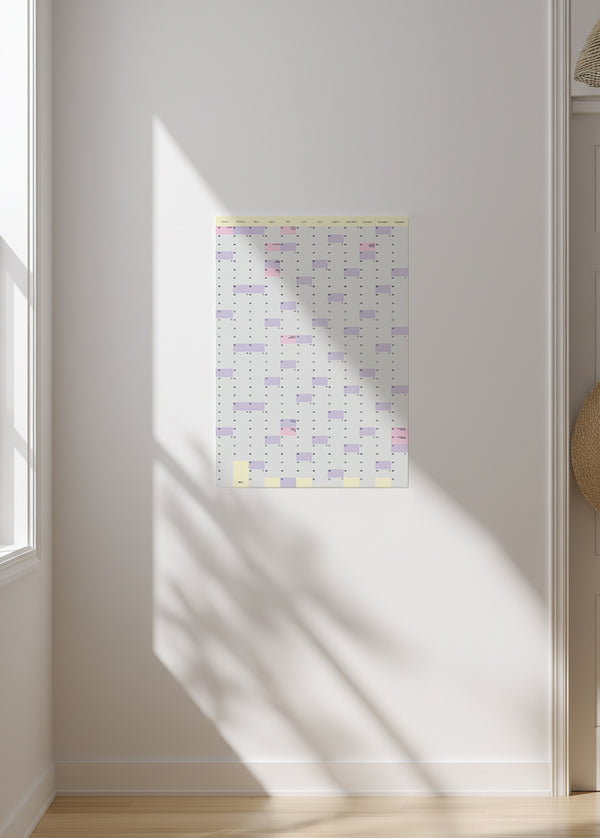 BASIC Wandkalender Lemon 2026