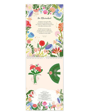 Immerwährender Blumenkalender "Blüten, die bleiben"