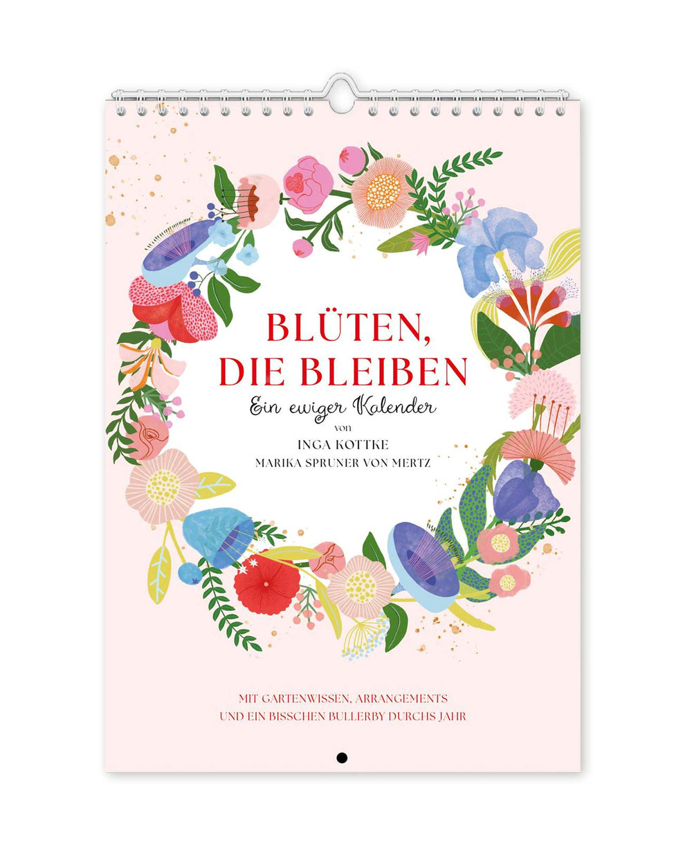 Immerwährender Blumenkalender "Blüten, die bleiben"