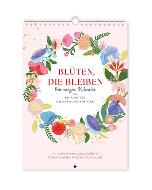 Immerwährender Blumenkalender "Blüten, die bleiben"