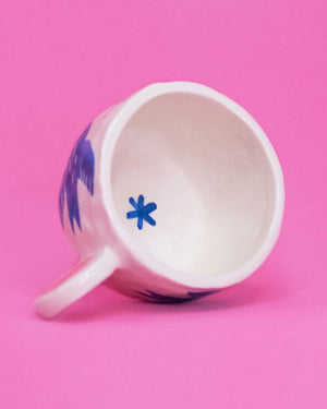 Birds Tasse - handbemalt von Ana Seixas