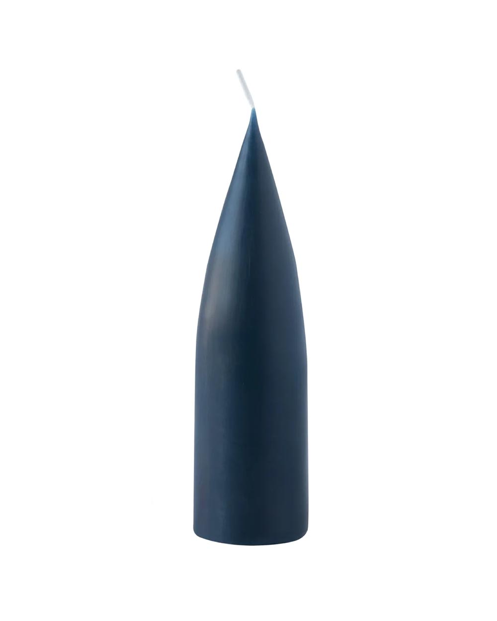 Cone-Shaped Candle Marine Blue