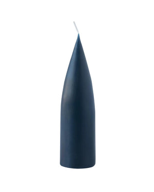 Cone-Shaped Candle Marine Blue