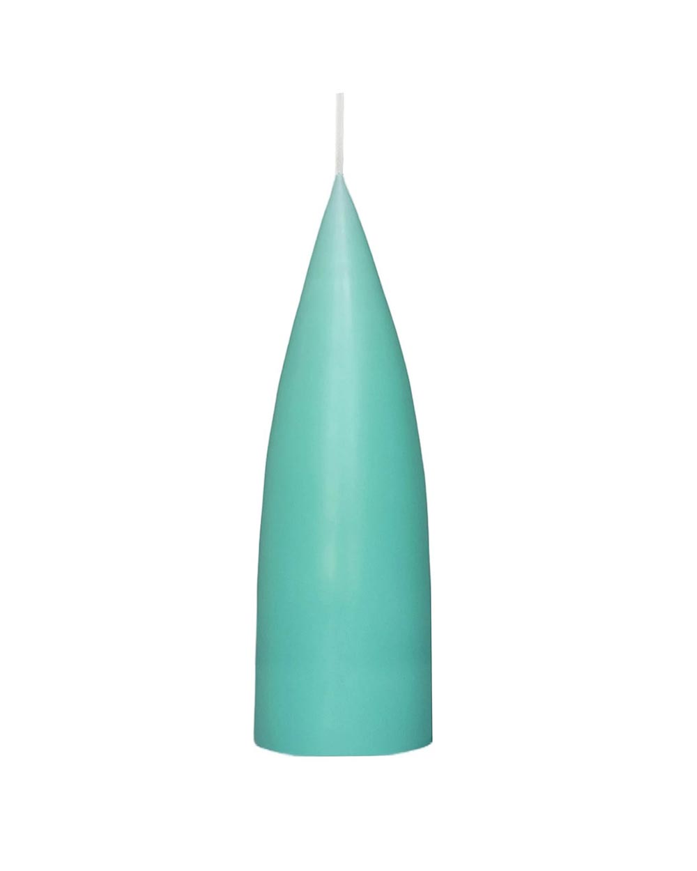 Cone-Shaped Candle Mint Green