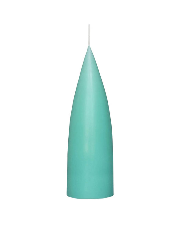 Cone-Shaped Candle Mint Green