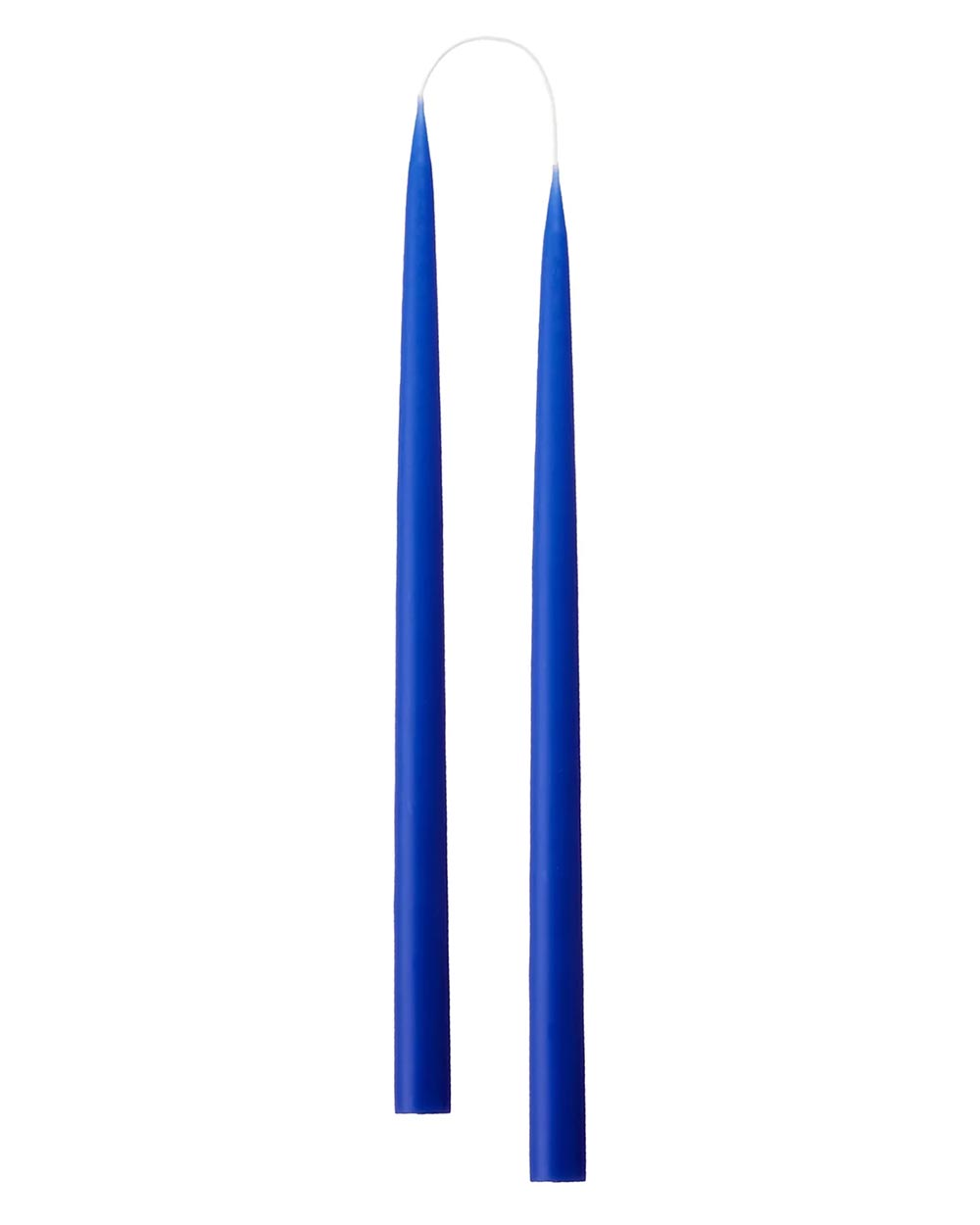 Hand Dipped Candle Cobalt Blue H35cm (2er Set)