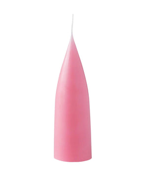 Cone-Shaped Candle Pastel Rose