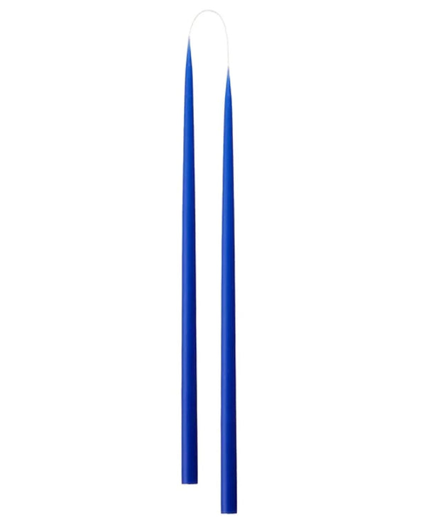 Slim Colored Candle Cobalt (2er-Set)