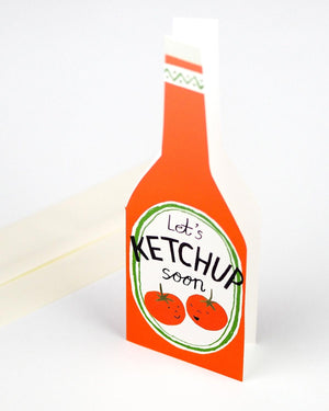 Hadley - Let's Ketchup Soon! Klappkarte