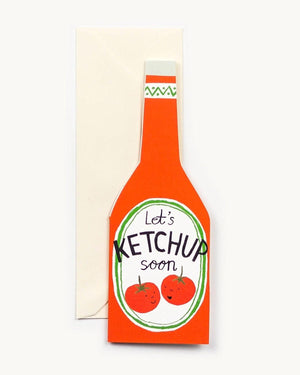 Hadley - Let's Ketchup Soon! Klappkarte