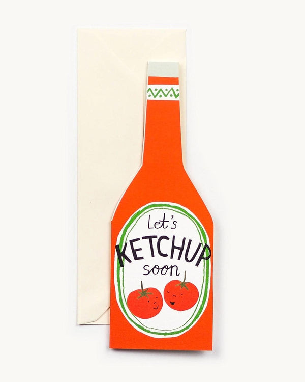 Hadley - Let's Ketchup Soon! Klappkarte