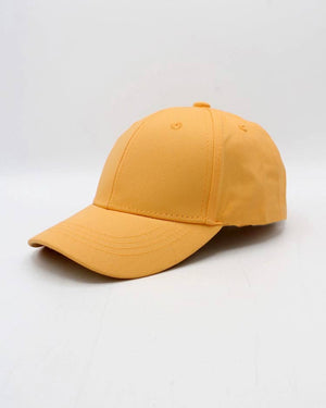 Kinder-Cap aus 100% Baumwolle Aprikose