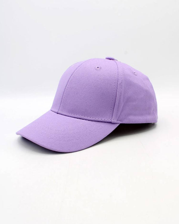 Kinder-Cap aus 100% Baumwolle Flieder